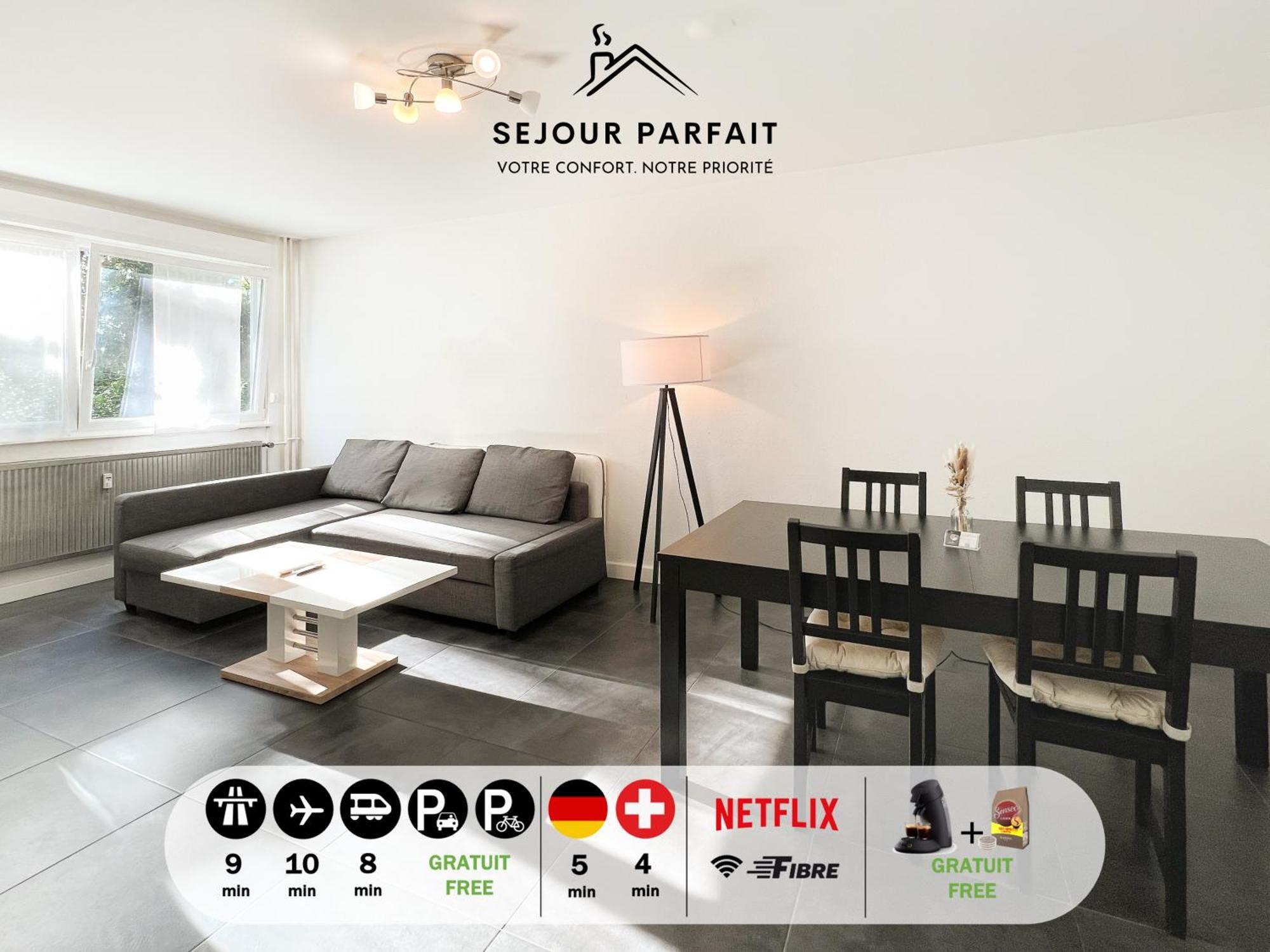 Appart'Hotel Le Marechal - 3 Frontieres & Netflix Юненг Экстерьер фото